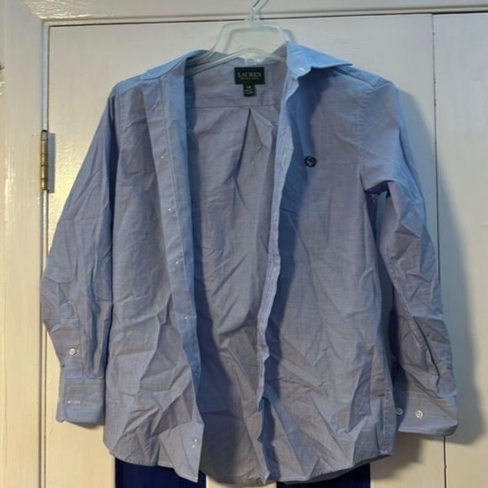 Ralph Lauren Button Down Youth Medium Used